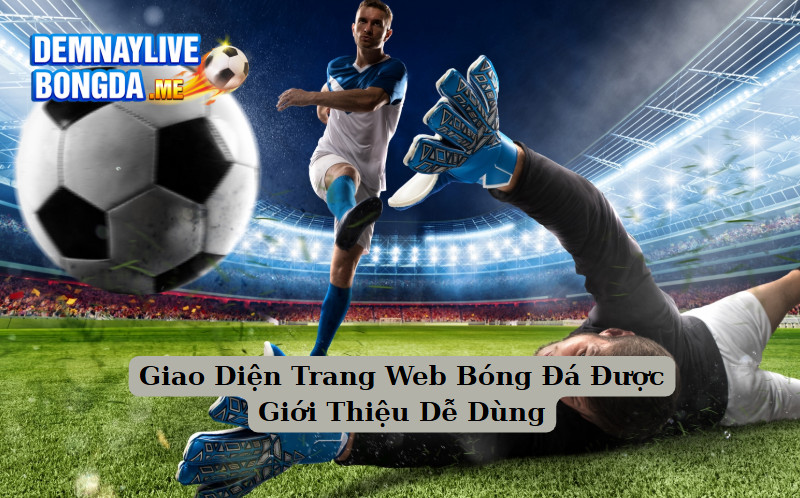 Giao Diện Trang Web Bóng Đá Được Giới Thiệu Dễ Dùng